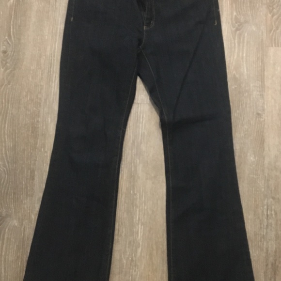Michael Kors jeans 6 dark wash boot cut stretch - Picture 3 of 5